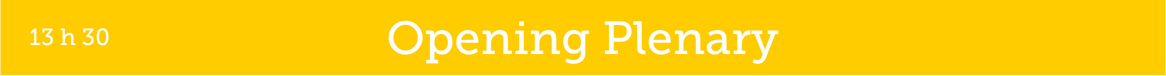 1330 opening plenary